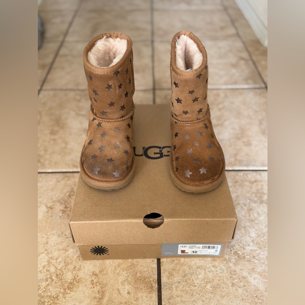 UGG Tan Starry Boots
